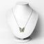 Collar de Peridoto Genuino de 4.65 Quilates en Plata Esterlina .925