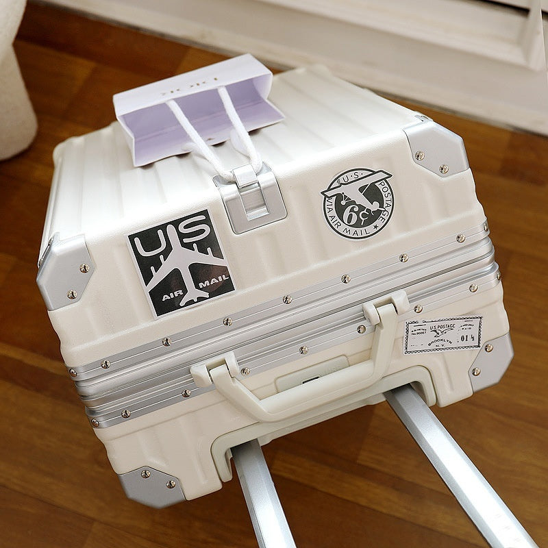 Large Capacity Travel Aluminum Frame Carry-On Luggage