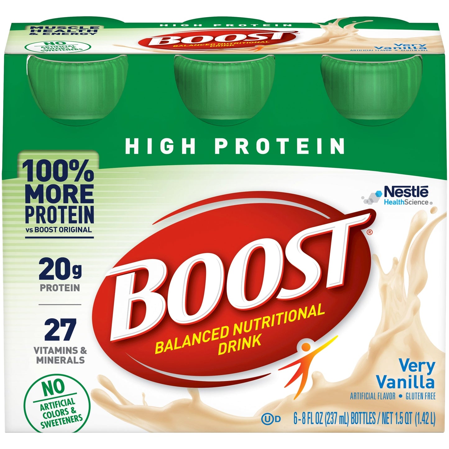 Bebida Nutricional Balanceada de Alto Contenido Proteico Boost - Vainilla Muy Rica