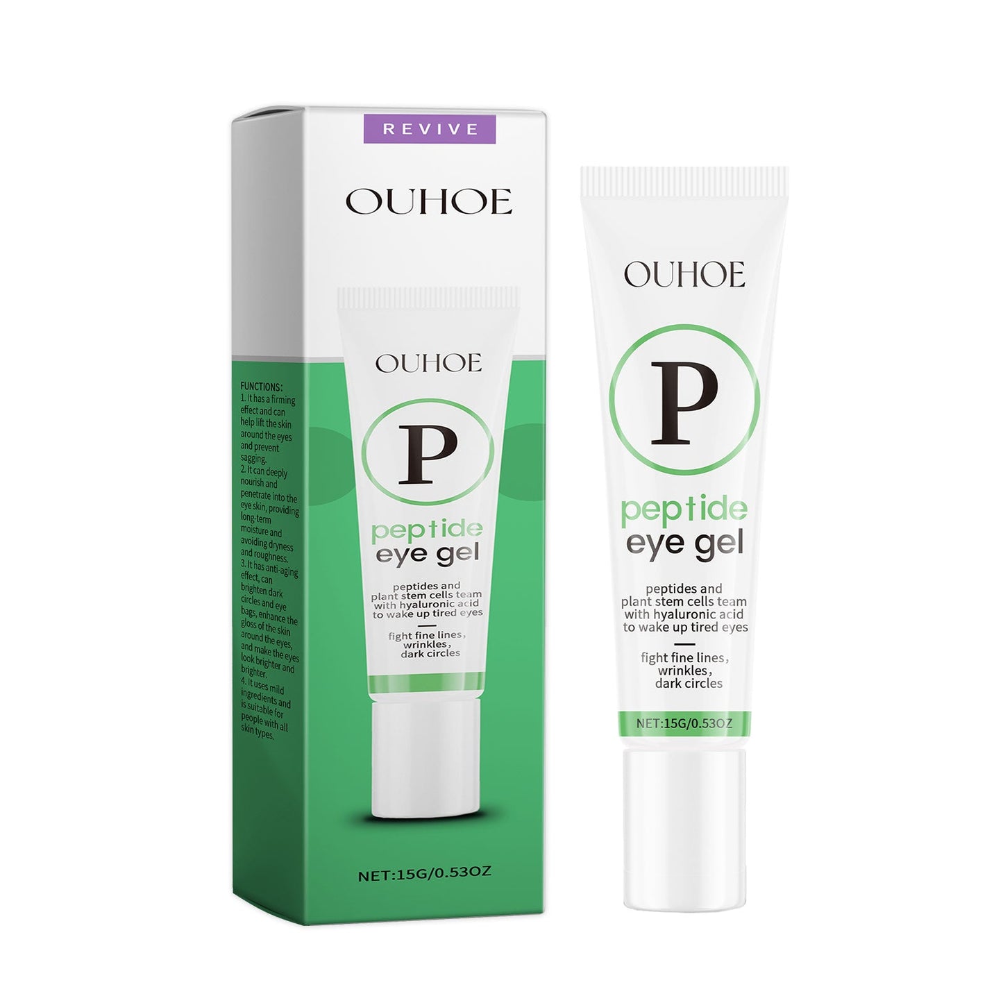 Peptide Protein Eye Gel, Firming And Lifting Eye Skin To Improve Dull, Tender And Moisturizing Eye Cream - Korvel