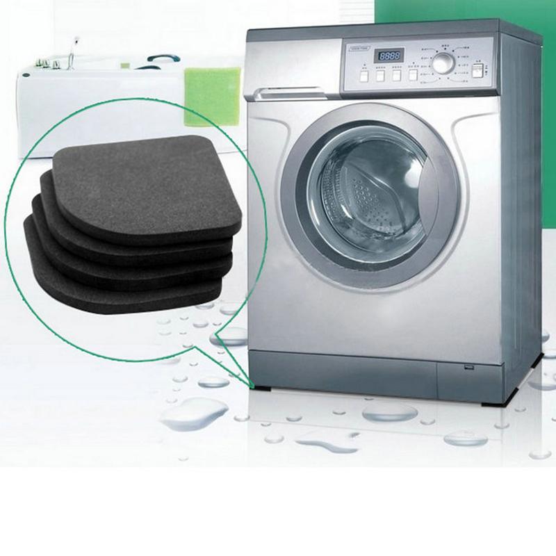 4-Piece Anti-Vibration Pads for Washing Machines