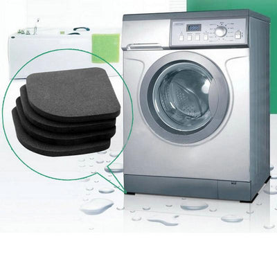 4-Piece Anti-Vibration Pads for Washing Machines
