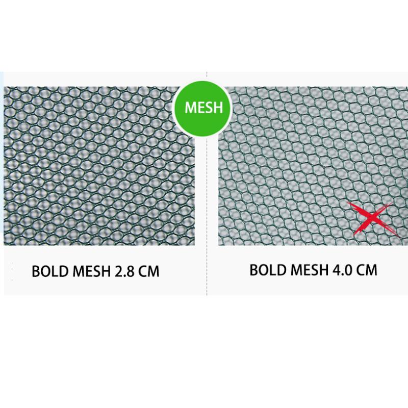 Filet de pêche pliable à écrevisses à 20 trous
