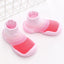 Autumn and Winter Baby Socks Silicone Anti slip Bottom Floor Socks Children's Shoes and Socks Cartoon Rainbow Strips Indoor Walking Shoes and Socks - Korvel