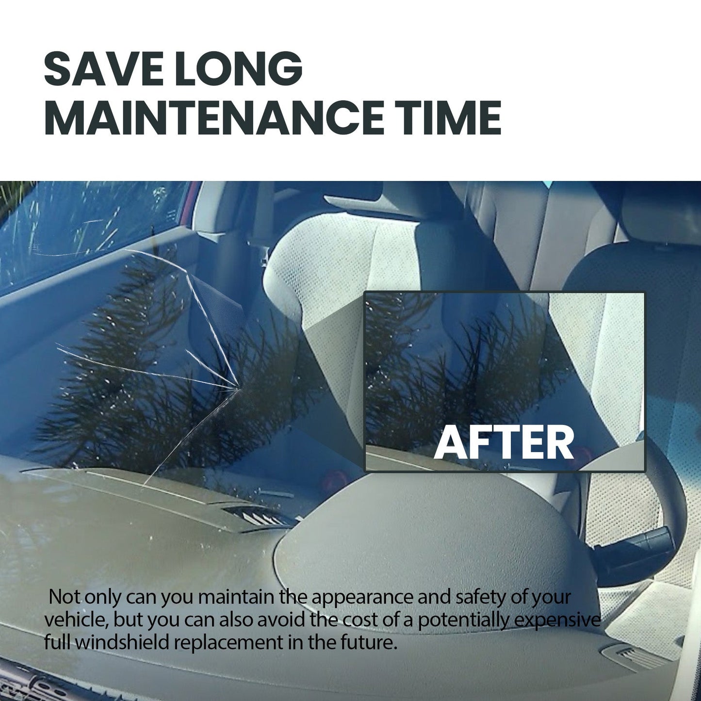 Auto Glass Nano Repair Fluid, Auto Windshield Cracks Quick Repair Adhesive Repair - Korvel