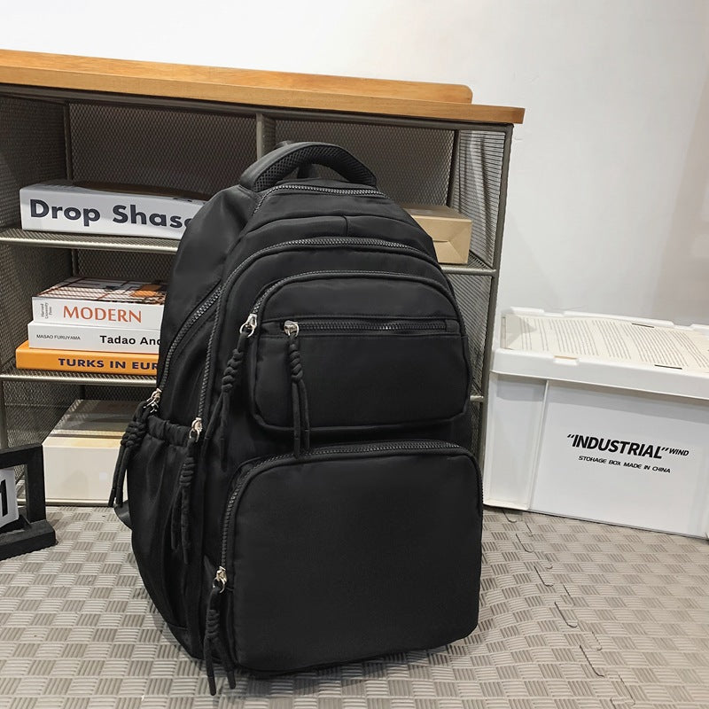 Sac à dos léger et imperméable pour ordinateur portable - Style campus unisexe