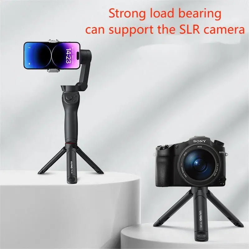 Introduction to Mobile Photography uurig TP-05 Mini Extended Tripod with Phone Clip Tripod - Korvel