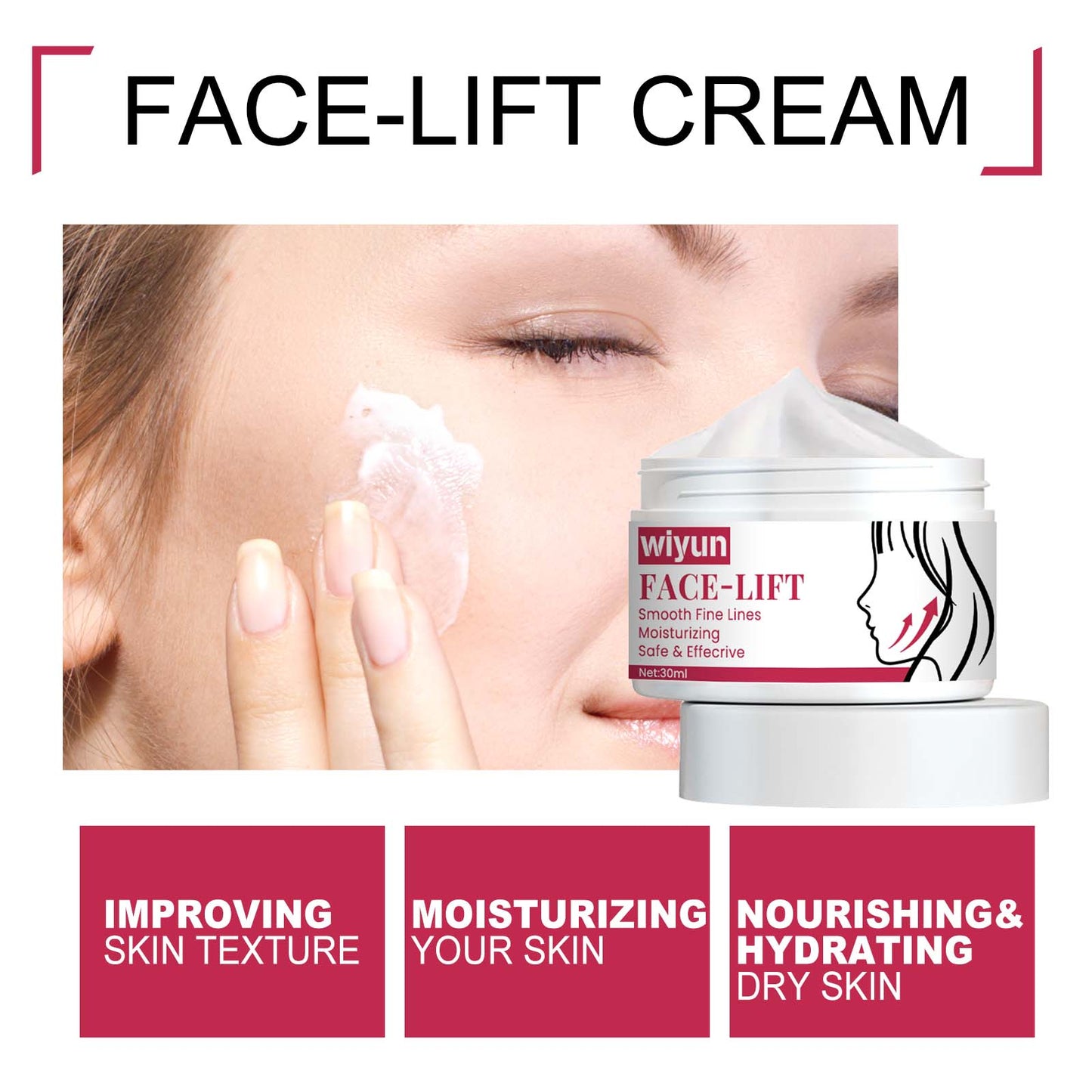 Crema Facial Reafirmante Premium para una Piel Joven