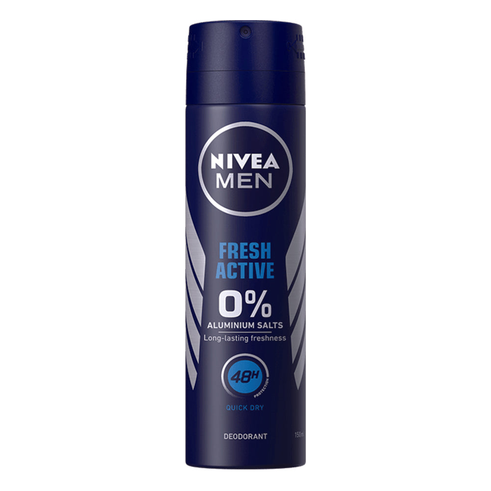 Desodorante Antitranspirante en Spray Nivea Men Fresh Active 150 Ml