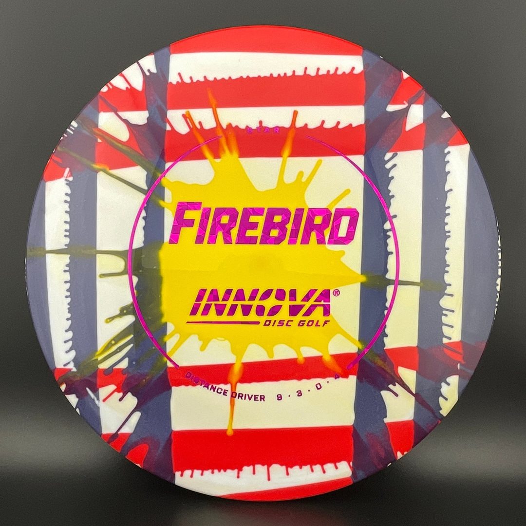 I-Dye Star Firebird Disc Golf Disc