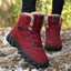 910 Lace-up Anti-slip Couple Snow Boots