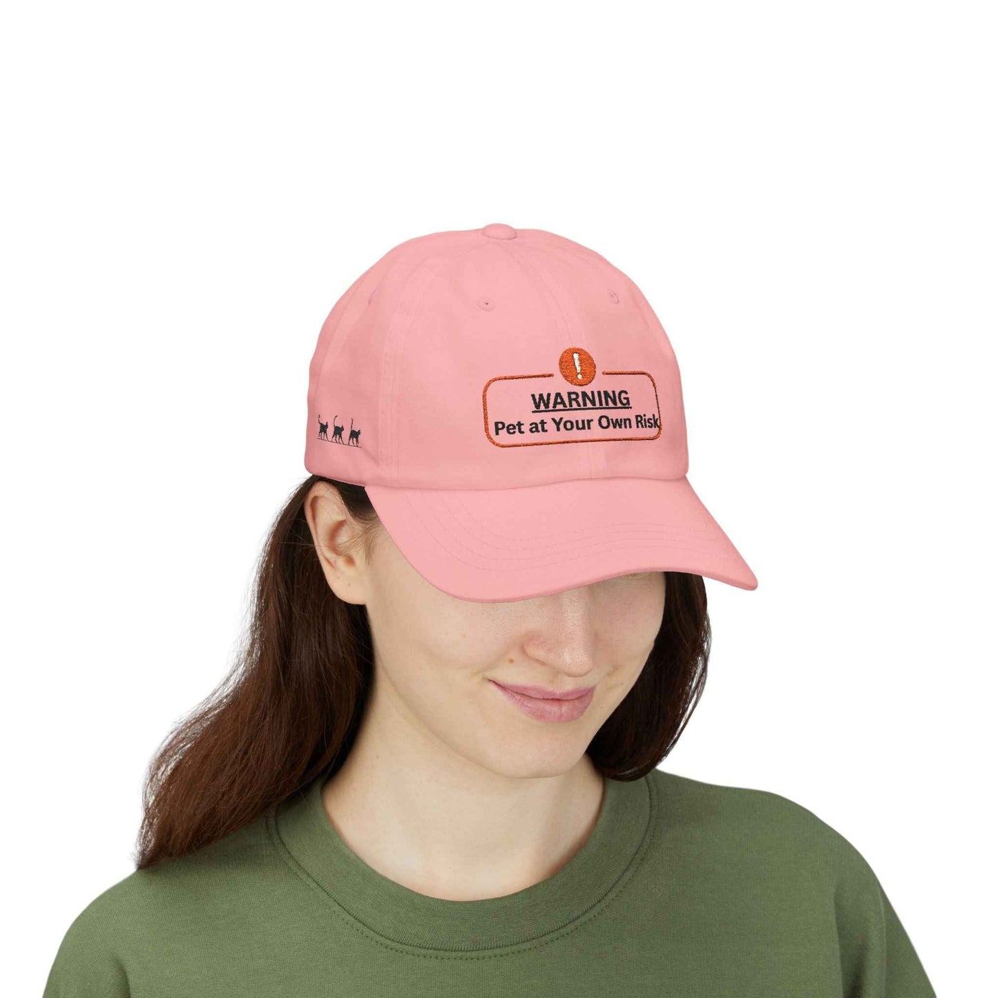 Avertissement : Casquette "Prenez soin de votre animal à vos risques et périls" – Casquette brodée S
