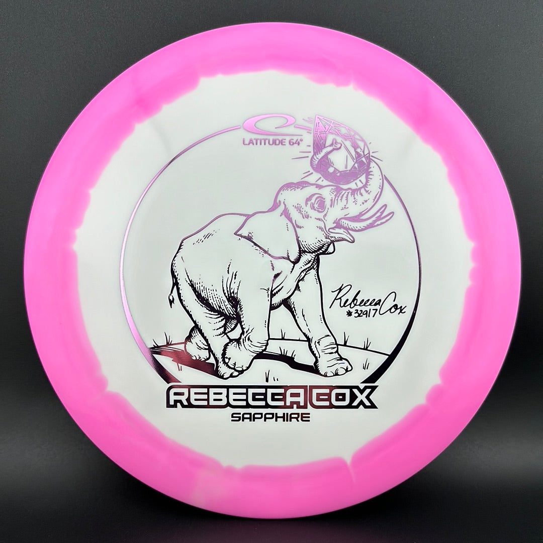 Gold Orbit Sapphire - Rebecca Cox 2024 Tour Series Disc