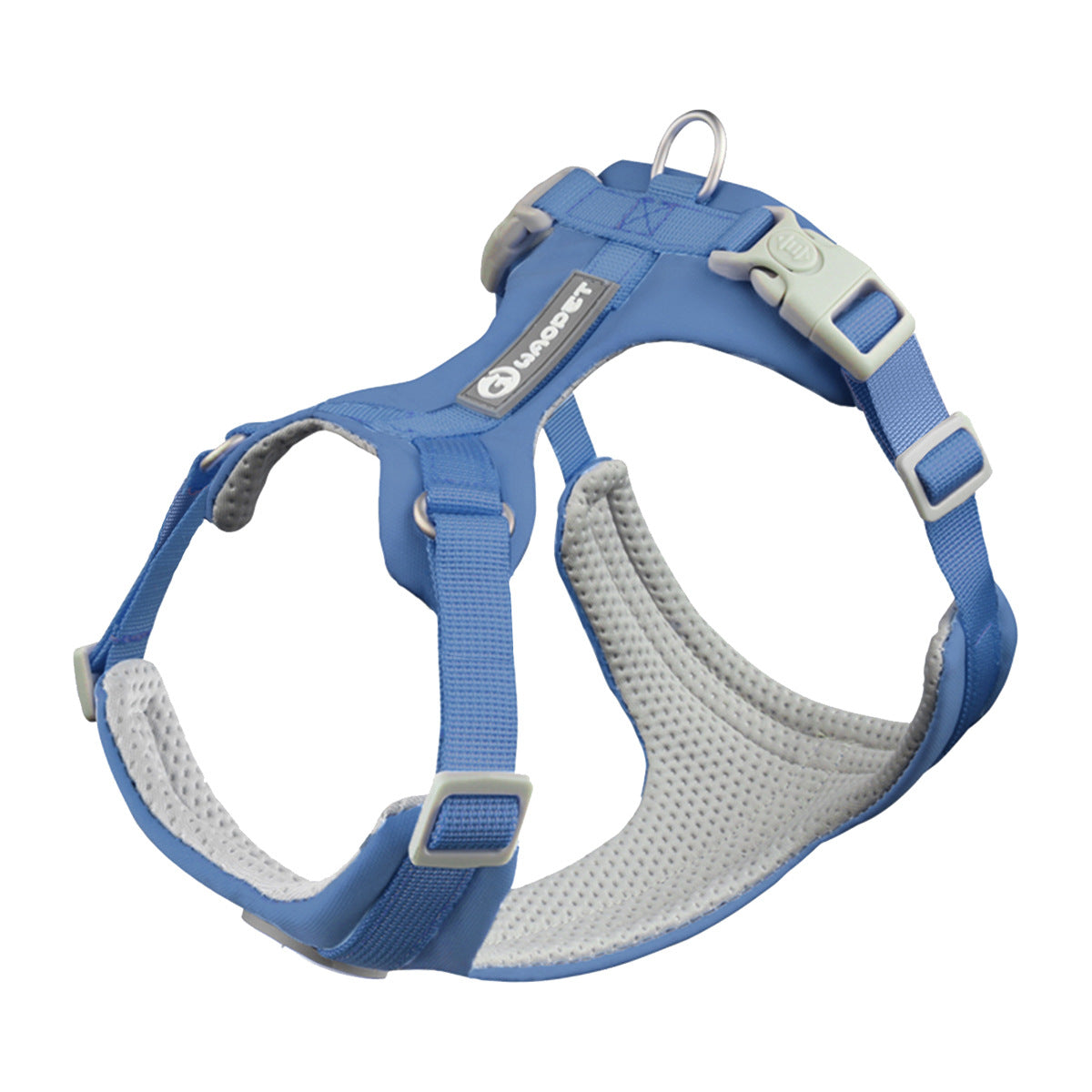Whippet Anti-Slip Dog Harness Lightweight Dog Harness Breathable and Durable Adjustable Vest for Medium-Sized Dog Greyhounds - Korvel