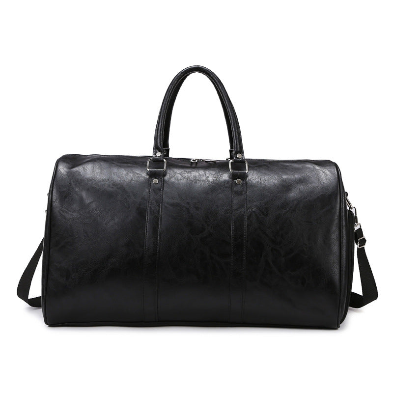 Bolsa de Yoga Cilíndrica de PU de Cuero Premium para Hombres y Mujeres