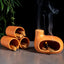 Ceramic Incense Burner with Palo Santo and Sage