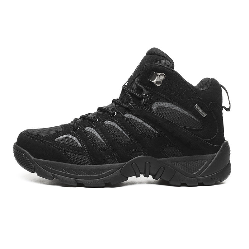Premium Outdoor High-Top Hiking Boots for Men