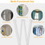 Adjustable Tension Curtain Rod - Heavy-Duty Steel for Versatile Use