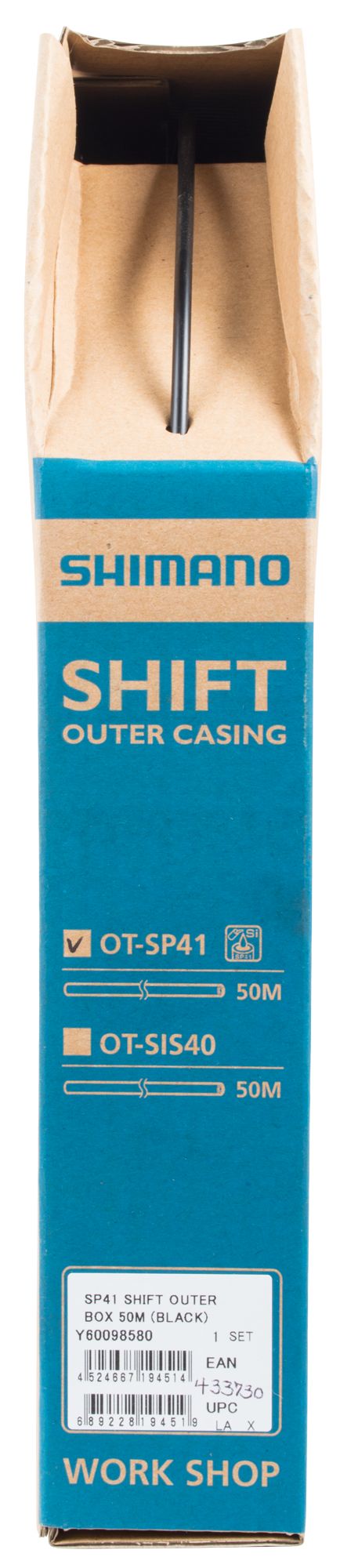 Cubierta de Desviador Shimano OT-SP41 - Caja de 4mm x 50m - Negra