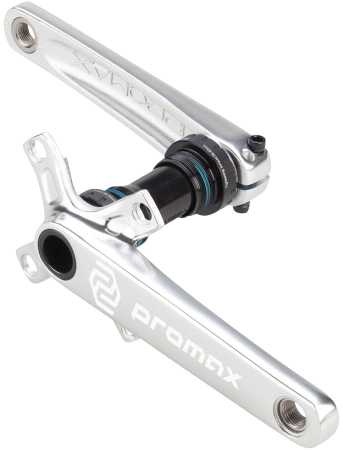 Manivelle Promax CF-2 - 160mm Axe de 24mm Argent