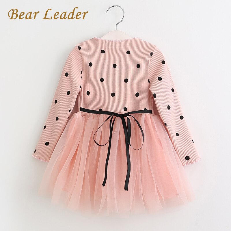 Bear Leader Girls Dress Pentagram Princess Dress Brand Girls Clothes Children Clothing European and American Style Girls Dresses - Korvel
