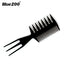 Oil Head Comb Double-Sided Fish Insert Comb Big Tooth Flat Comb Bottom Fork Comb Plate Hair Styling Comb - Korvel