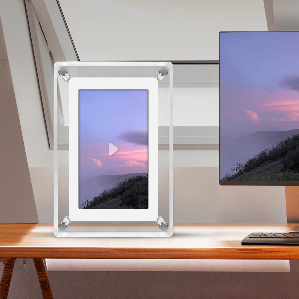 5 inch HD 1080p Digital Photo Frame Advertising Machine Video Picture Player Picture Display Publicity Player - Korvel