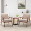 Mid-Century Modern Solid Wood Accent Chair