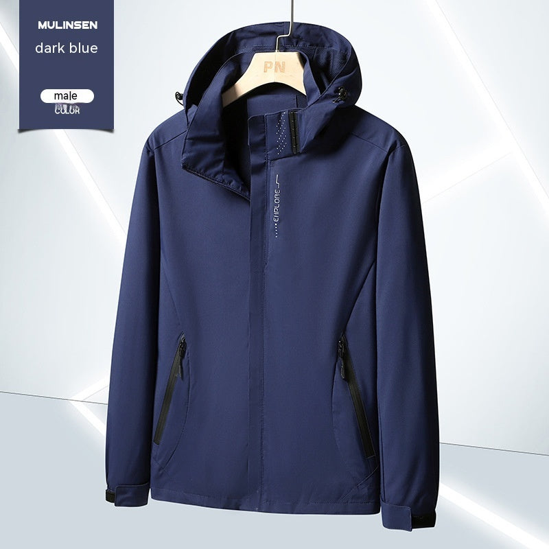 Chaqueta Premium Impermeable y Cortaviento para Todas las Temporadas