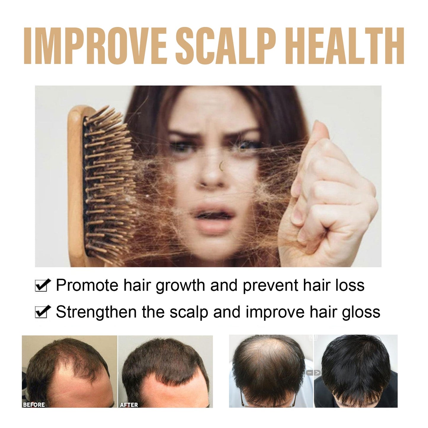 Shampoo Scalp Cleansing Care Fluffy Strong Hair Moisturizing Soft Light Smooth Hair Shampoo - Korvel
