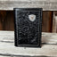 Elegant Black Floral Trifold Wallet by Ariat - Korvel