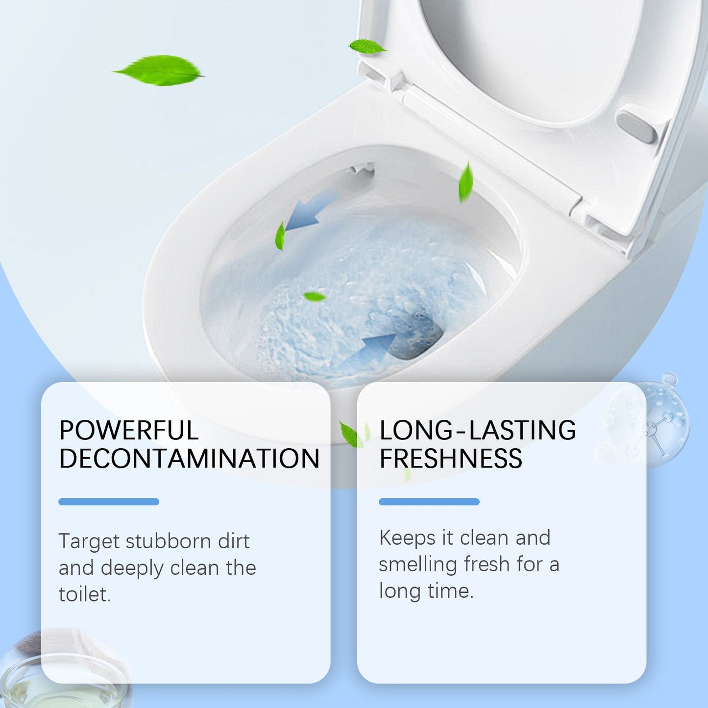 Nettoyant de Tache de Toilette Premium - Nettoyant Céramique Efficace