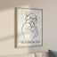 L'impression sur toile Chat Le Monde Peut Attendre