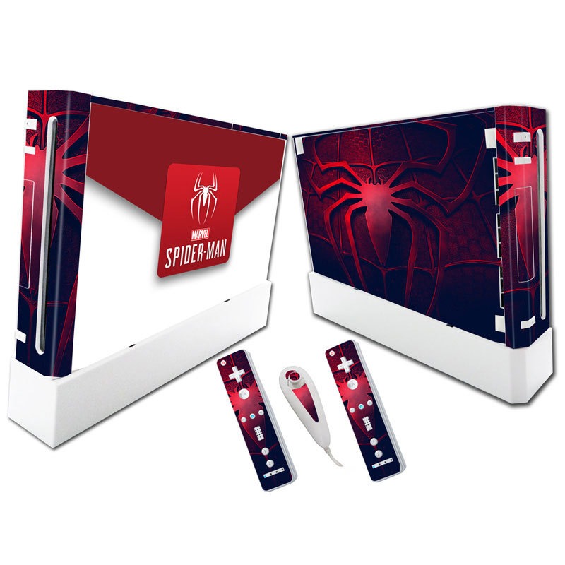 Peau de Console Wii Spider-Man Fortress Night - Styles Multiples