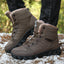 910 Lace-up Anti-slip Couple Snow Boots