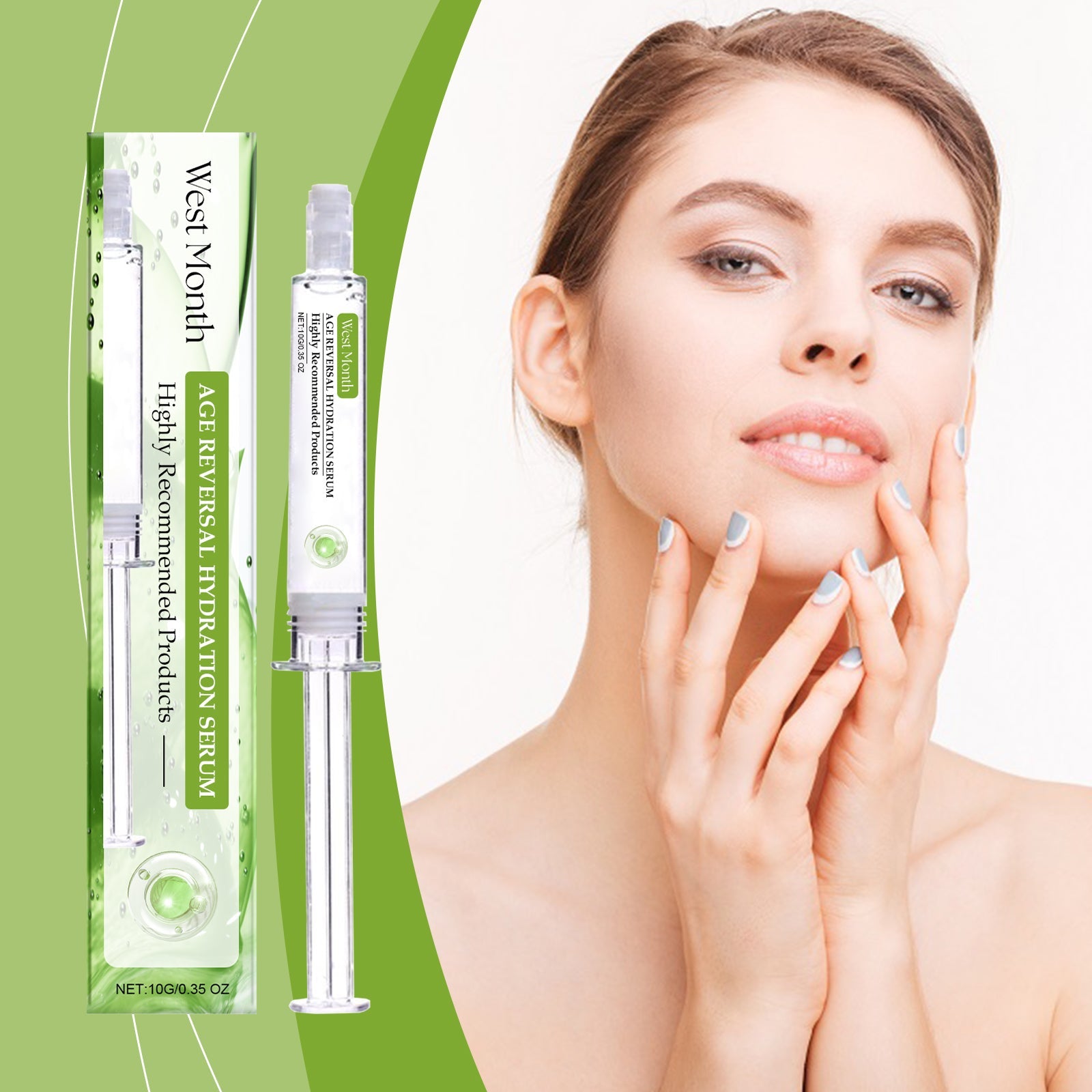 Facial Hydrating Essence Wave, Nourishes Facial Skin And Moisturizes Moisturizing And Hydrating Essence - Korvel