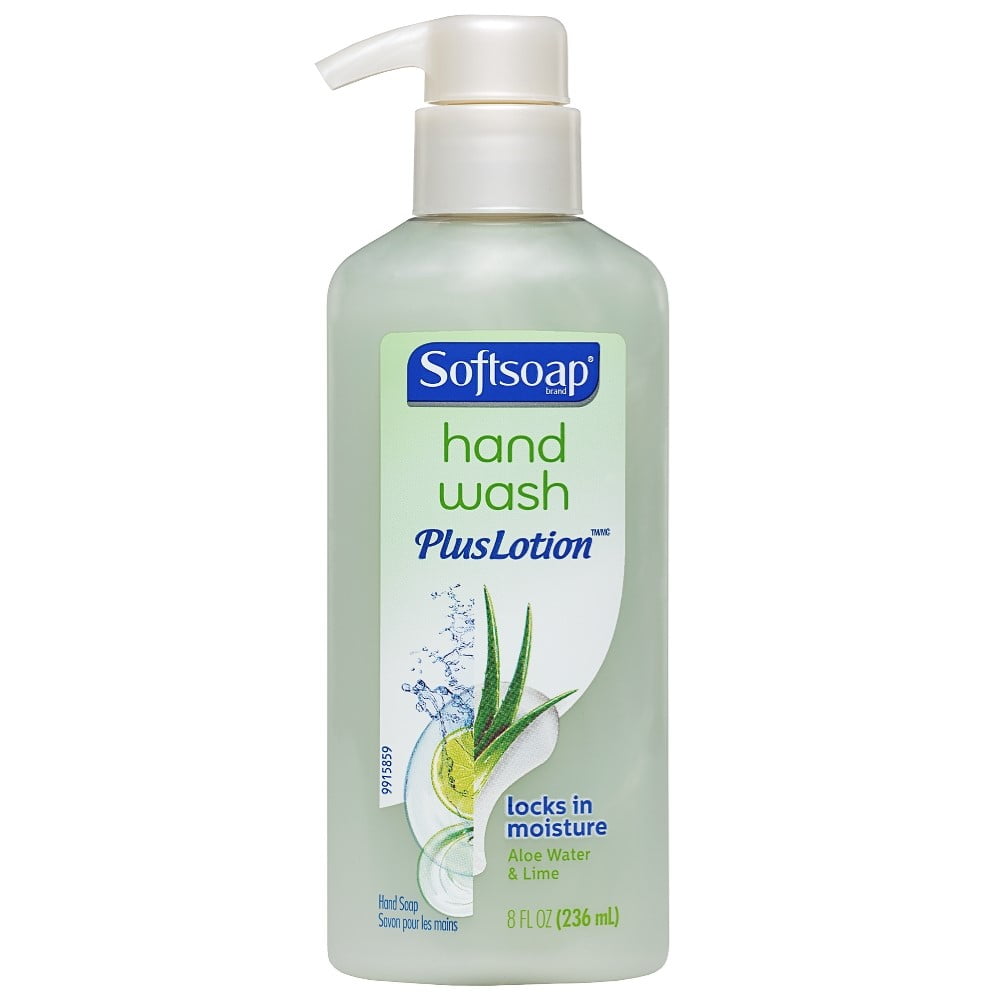 Jabón de Manos Softsoap Plus Loción - Agua de Aloe y Lima