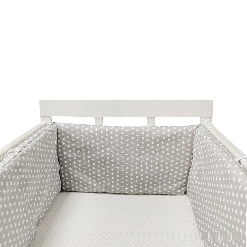 Baby Four Seasons Bed Fence Baby Children Anti fall Cotton Bed Fence Cotton Baby Bed Protective Fence - Korvel