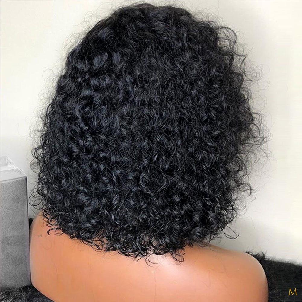 Perruque Bouclée Noire Premium pour un Style Sans Effort
