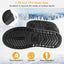 Women's Waterproof Faux Suede Mid-Calf Snow Boots with Fur Lining