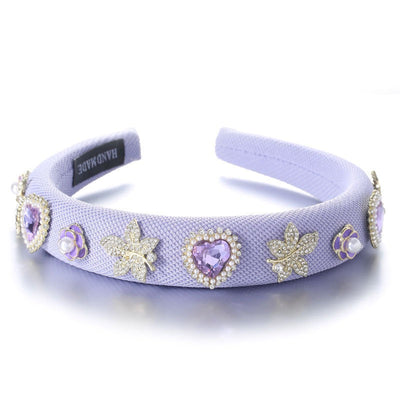 Fashionable Drip Oil Camellia Love Hair Hoop - Korvel