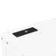 Lit Murphy Queen Size avec étagères et ports USB - Blanc