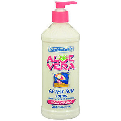 Lotion après soleil Aloe Vera Fruit of the Earth, 20 oz
