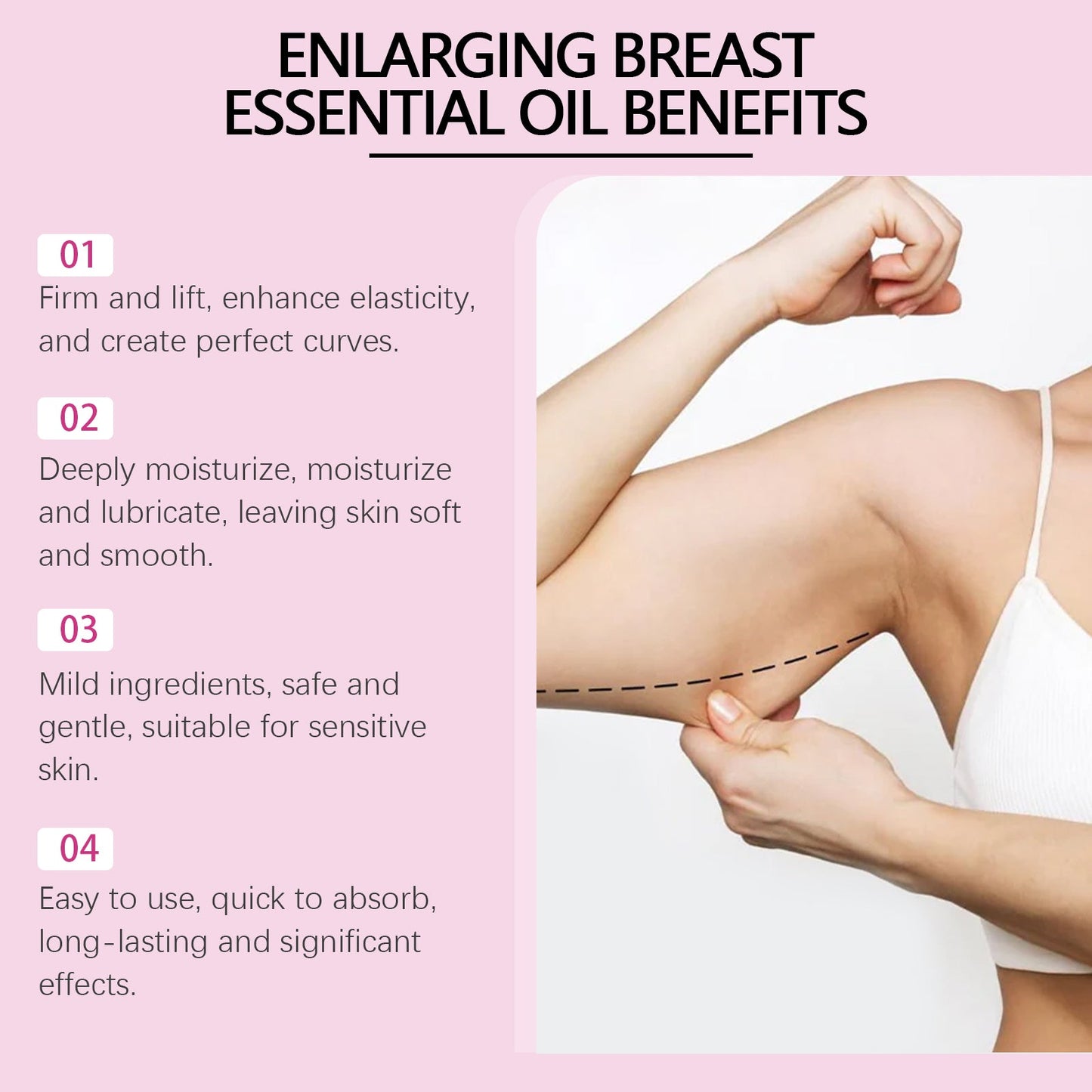 Oceaura Collagen Body Essential Oil Volumizing Lift Chest And Butt Firming Body Sculpting Massage Oil - Korvel