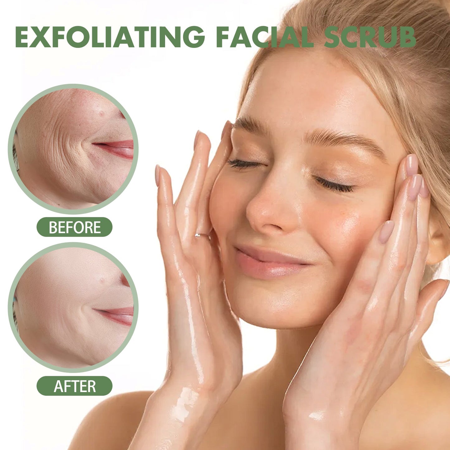 Exfoliante Facial Premium para una Piel Limpia y Refrescante