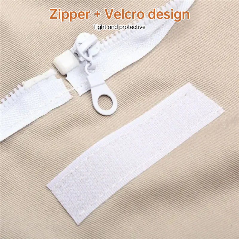 1 Set of Professional Ventilated Full - Body Beekeeping Suit with Gloves - Korvel