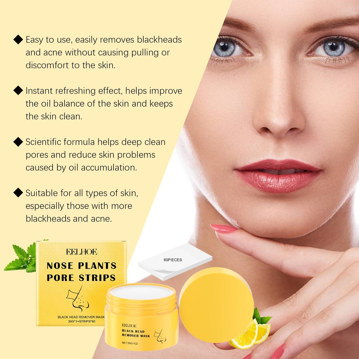 Premium Blackhead Cleansing Nose Patches