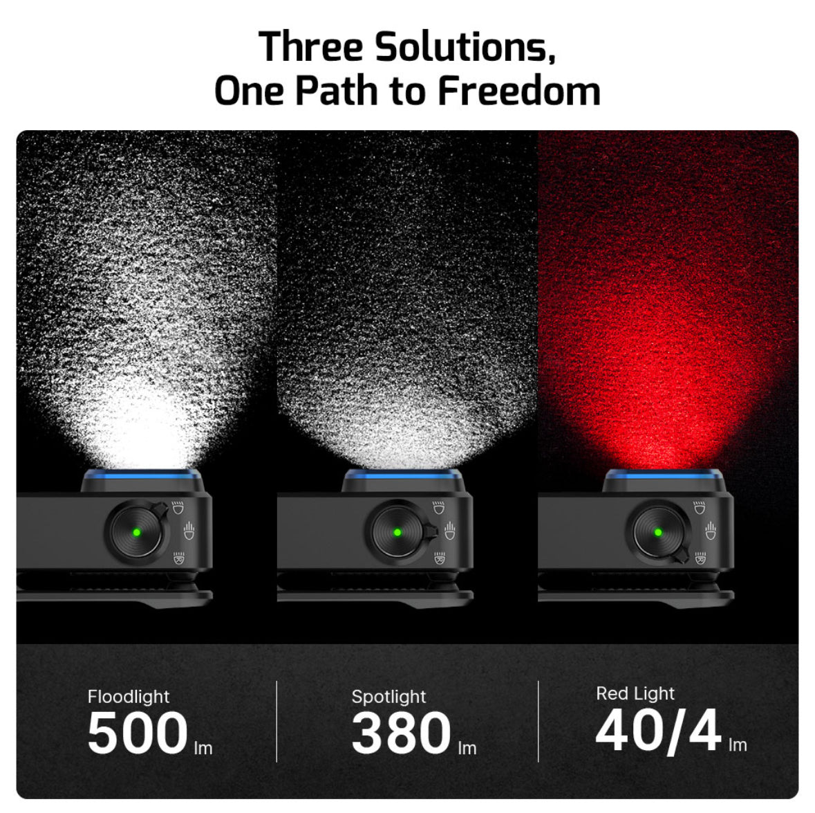 Olight Oclip Pro – Lampe de poche polyvalente avec clip en 4 couleurs