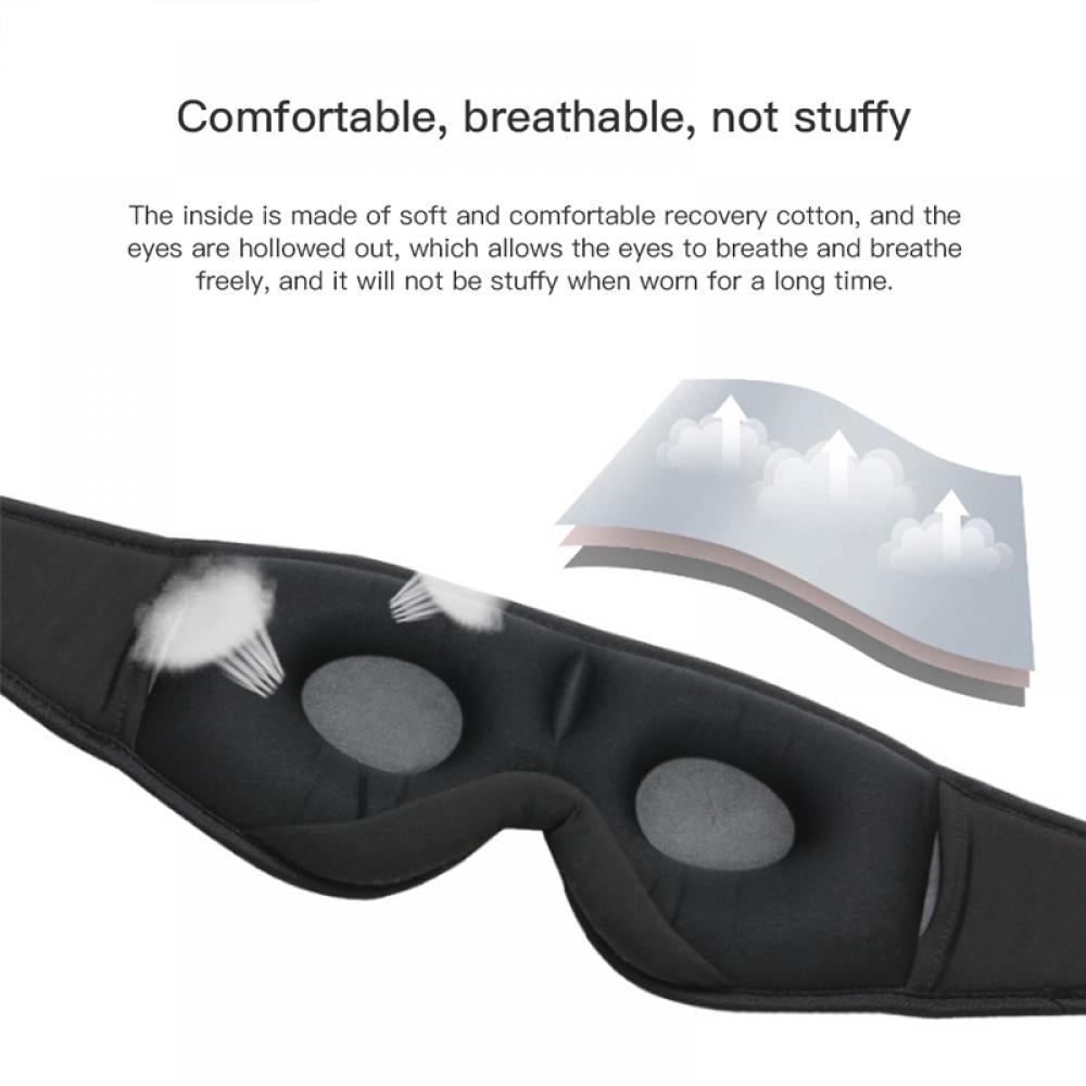 3D Bluetooth Eye Mask for Relaxing Sleep