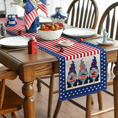 Rudolf Christmas Table Flag - Festive Home Decoration
